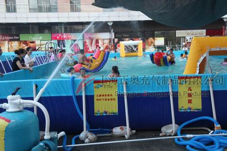 江蘇徐州移動水上樂園案例