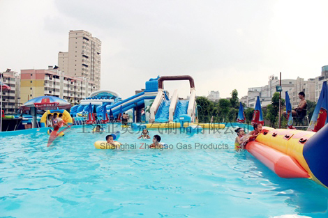廣西玉林移動水上樂園案例