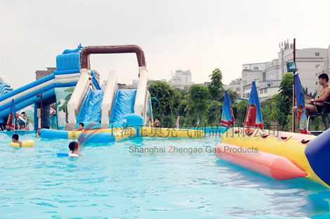 廣西玉林移動水上樂園案例