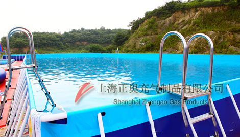湖南岳陽移動水上樂園案例